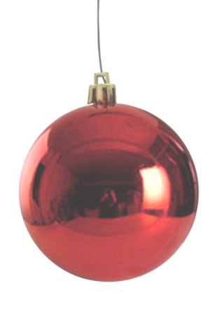 Christmas Ball 150mm Glossy Red