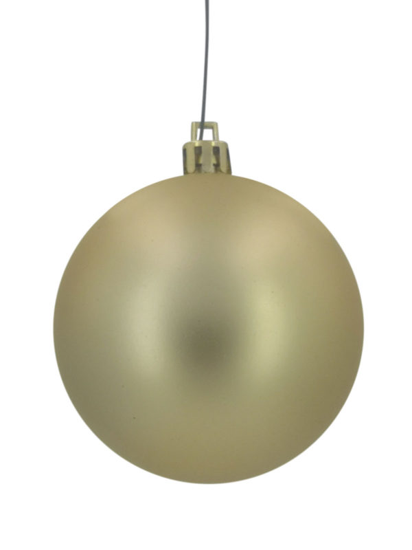 Christmas Ball 100mm Matt Gold