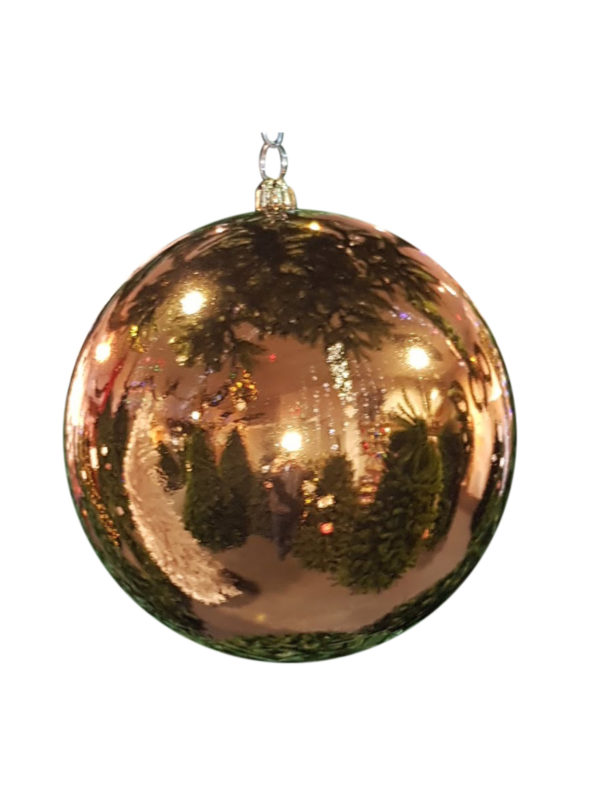 Christmas Ball 300mm Glossy Copper