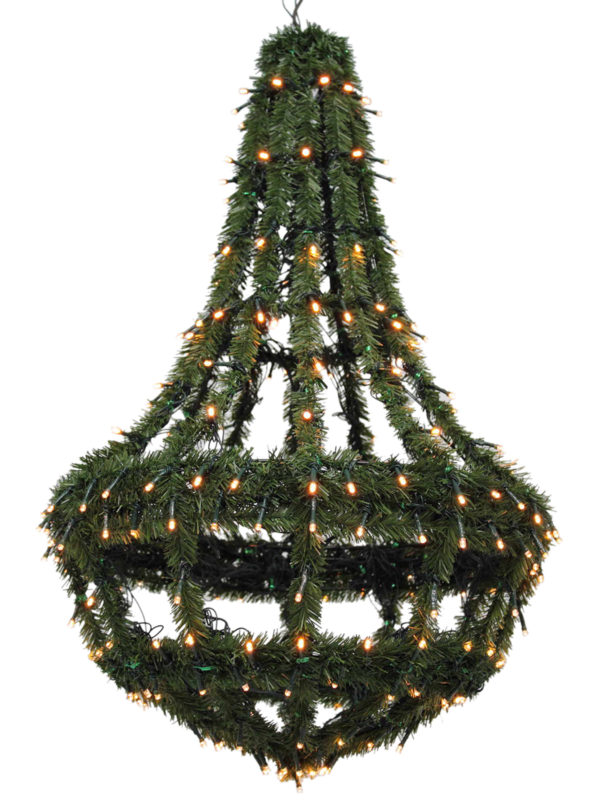 Christmas Street Chandelier 80cm