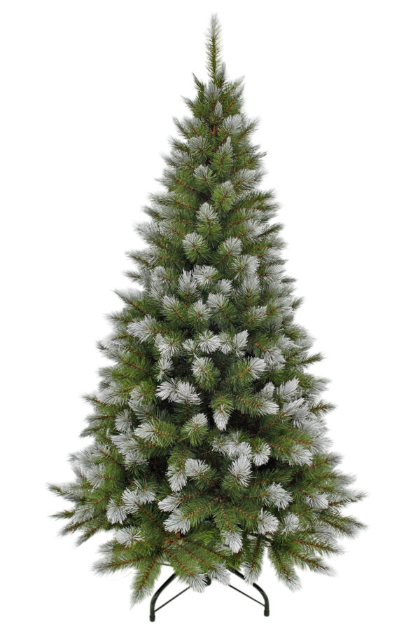 5ft Pittsburgh Spruce Christmas Tree Green Frosted 1.52m