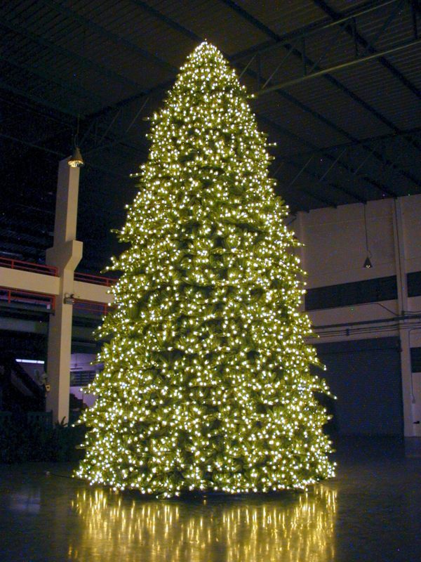 Paramount Spruce Christmas Tree Outdoor with Lights