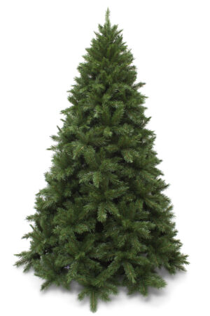 8ft Vienna Spruce Christmas Tree Hinged 2.44m Outdoor