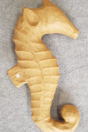 Papier Mache Seahorse Small