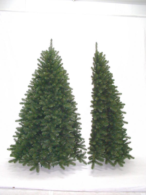 7ft Scandia Spruce Half Christmas Tree Green 2.13m