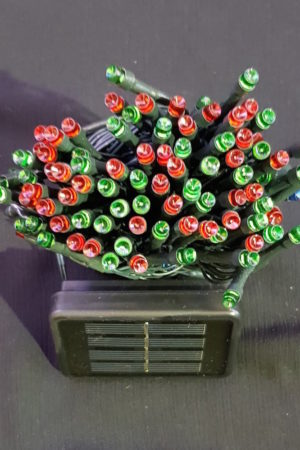 Multi colour LED's with Solar power unit
