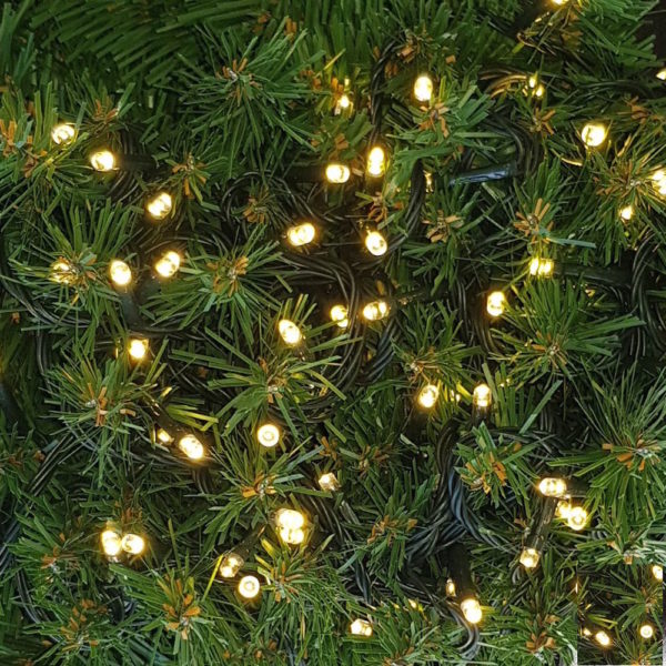 Christmas LED connector Lights Warm White Indoor/Outdoor commercial quality