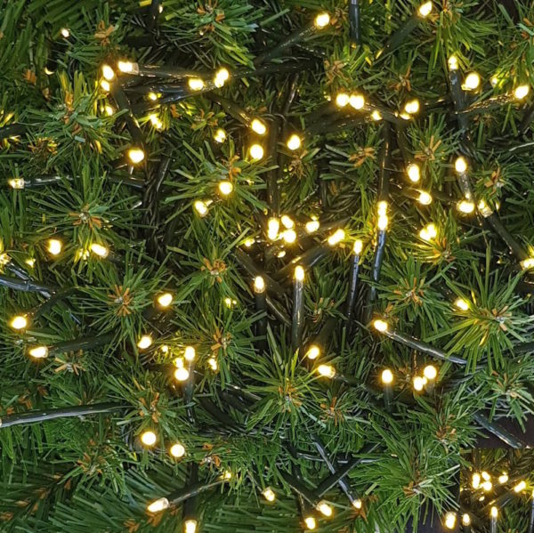 200 LED 2 way Connecting String Lights for Christmas Tree or Garland Warm White