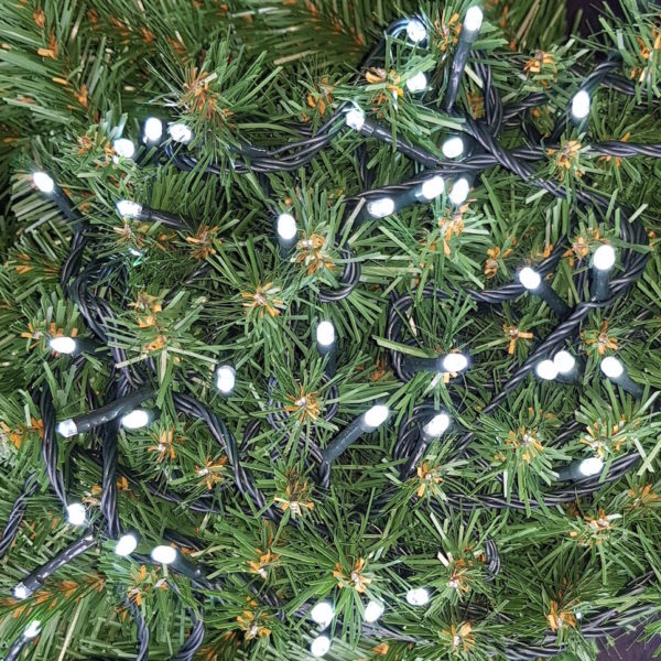 Christmas LED Lights x 100 White with Transformer