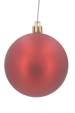 Christmas Ball 150mm Matt Red