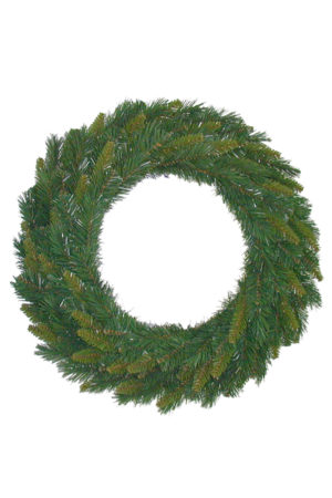 24 inch New Hampshire Pine Christmas Wreath Green 61cm