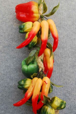 Fake Peppers + Chilli String
