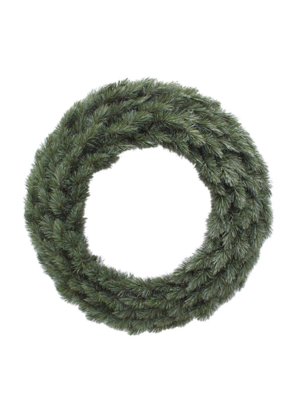 36 inch Pitch Pine Wreath New Growth Blue 91cm
