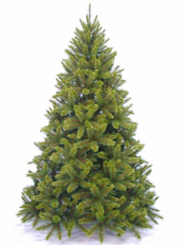 7ft Sierra Nevada Pine Christmas Tree Hinged Green 2.13m