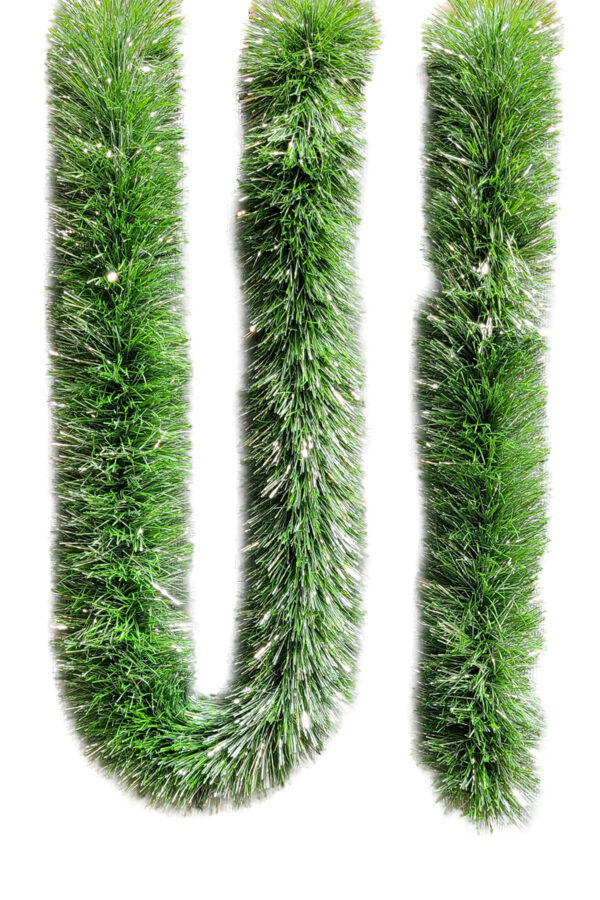 Forest Garland 5.5m (18ft) 10 ply – 150mm Light Green/Silver