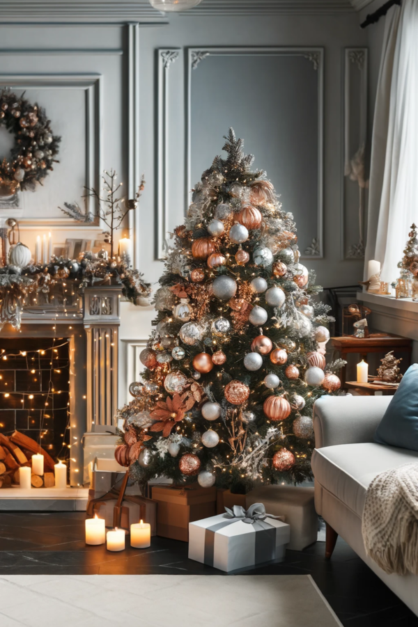 Mountain Cashmere Copper Silver Theme